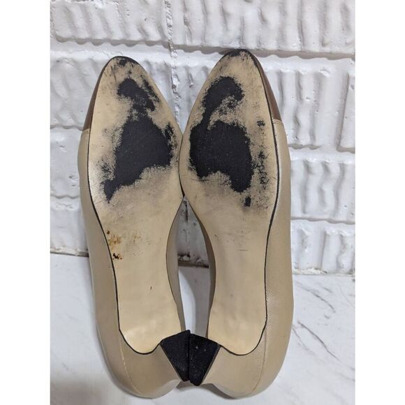 California Magdesians Women's Gold Bronze Slip-on Pump 2" Heels Size 6.5 - Picture 7 of 8